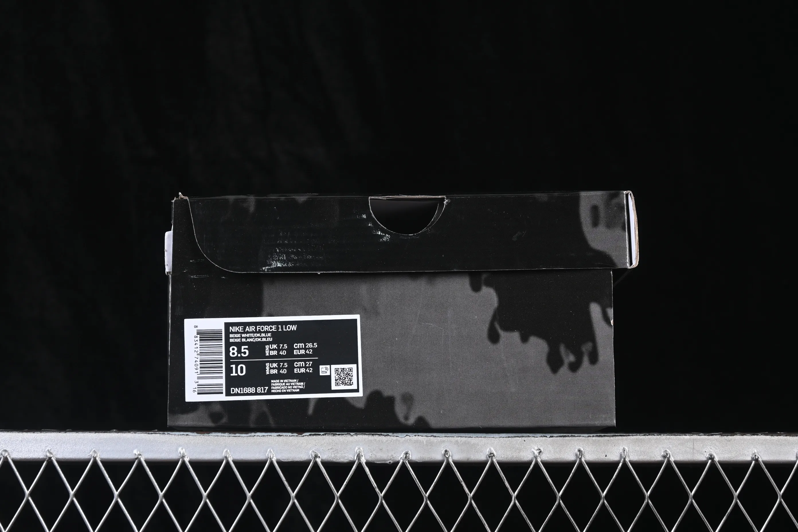 All Categories Nk Air Force 1 Air Force Series Nk Air Force 1 Low Air Force Low Nike Air Force 1'07 Low Off-White Navy Contrast Color Air Force One Low-top Casual Sneakers DN1688-817